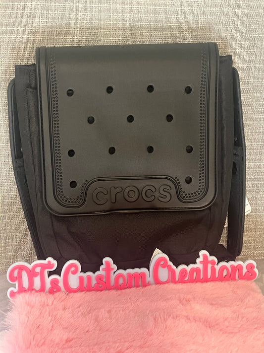 Croc Black Crossbody 🐊 Bag