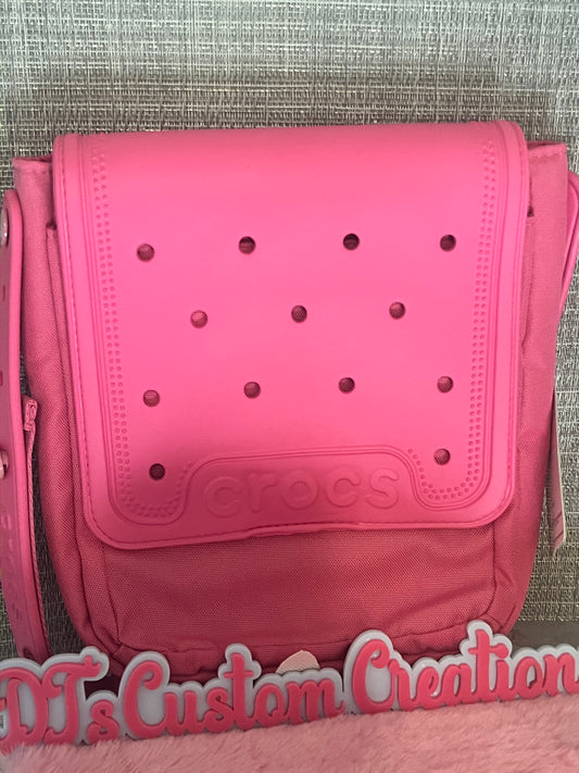 Croc Hot Pink Crossbody 🐊 Bag