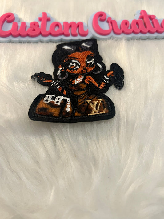 Small Leopard Betty LV Lady