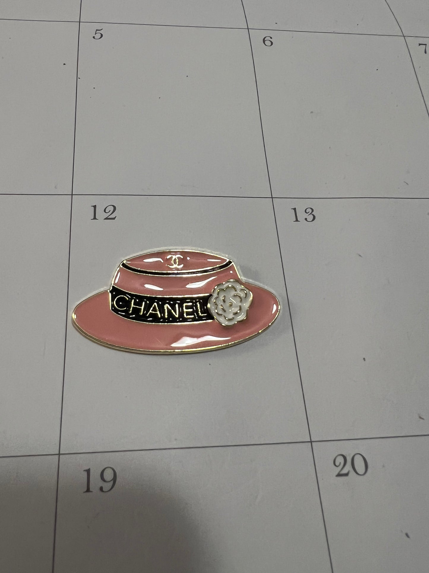 Pink Chanel Hat
