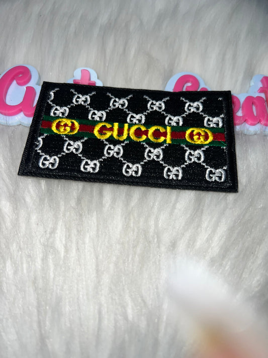 Rectangle Patch – Embroidered Statement Applique