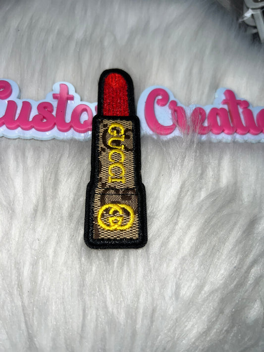 Lipstick Patch – Embroidered Makeup Applique