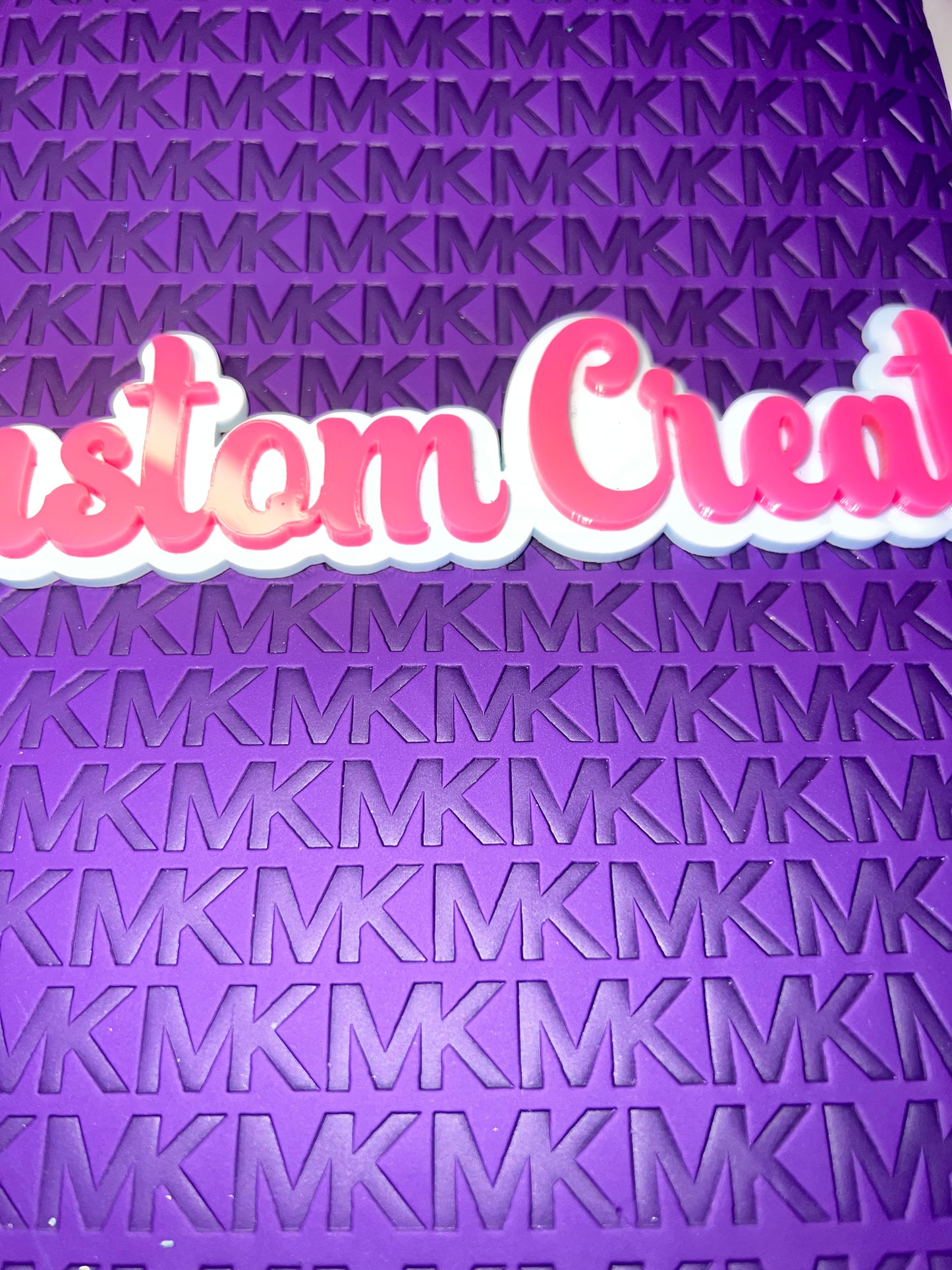 Vibrant Purple Embossed Faux Leather Craft Sheet – 9 x 12