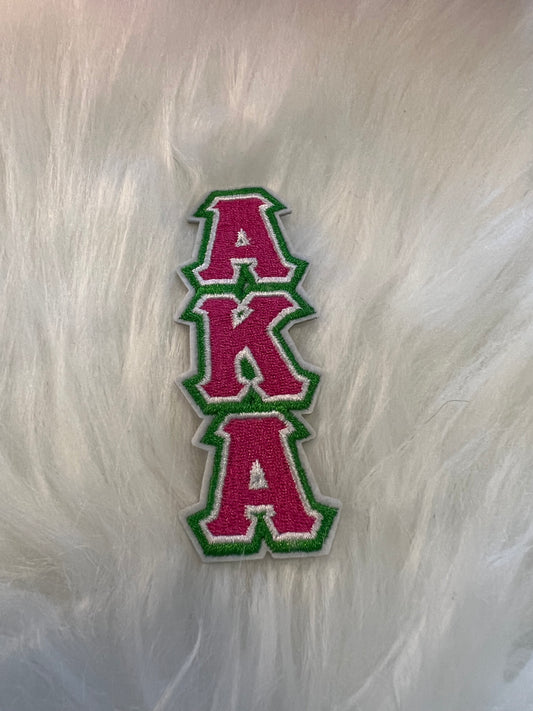 AKA Letter Trim green