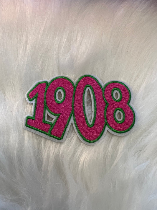 Pink Trim Green 1908