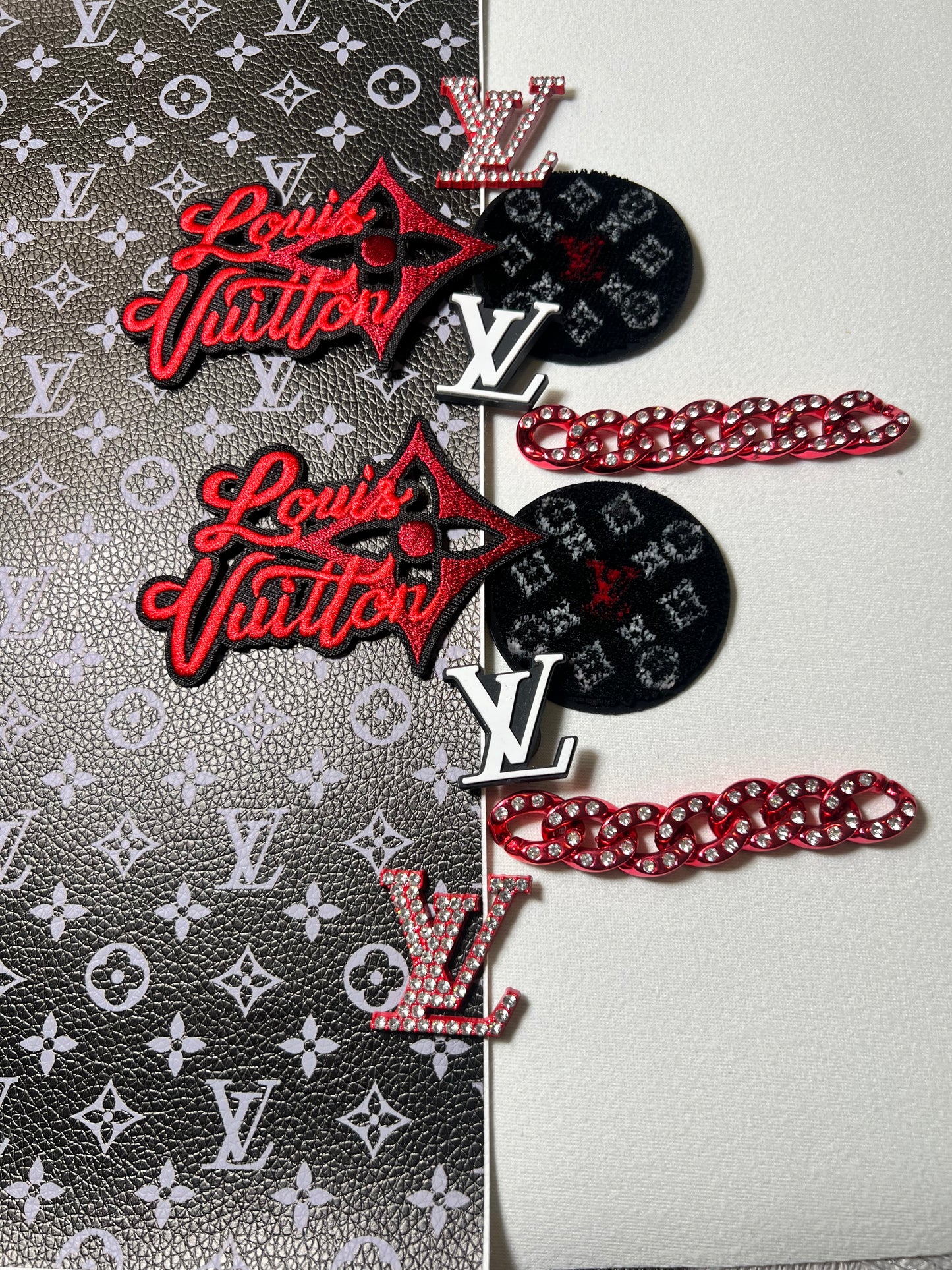 🖤 Monochrome Glam Patch Bundle