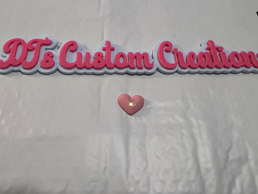 Pink LV Heart