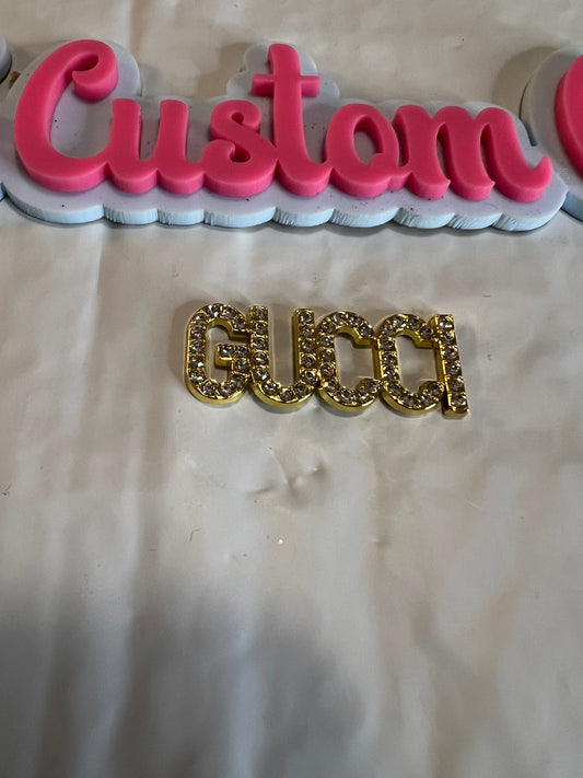 Gold GG word bling