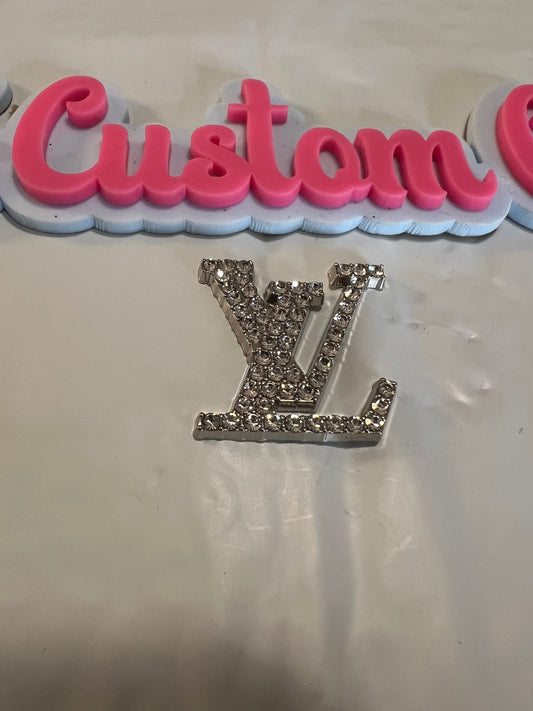 Silver LV bling