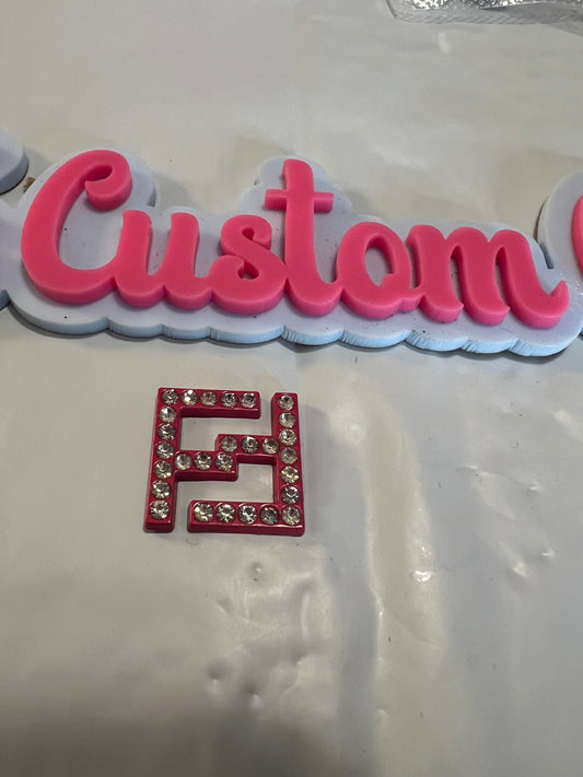 Hot Pink FF bling