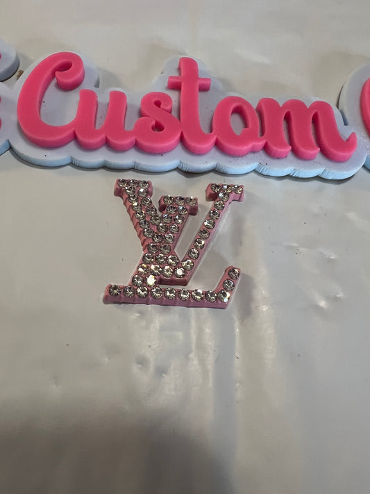 Pink LV bling