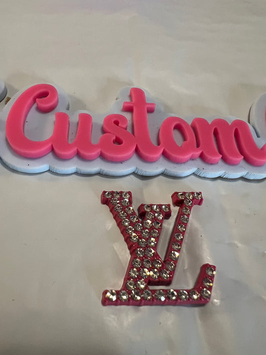Hot Pink LV Diamond