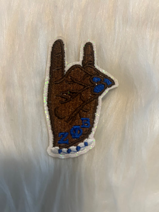 Glitter Zeta Hand