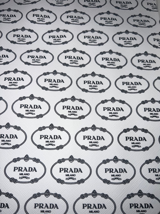 Black Oval Chain Print Faux Leather Sheet – 9x12 Craft Vinyl