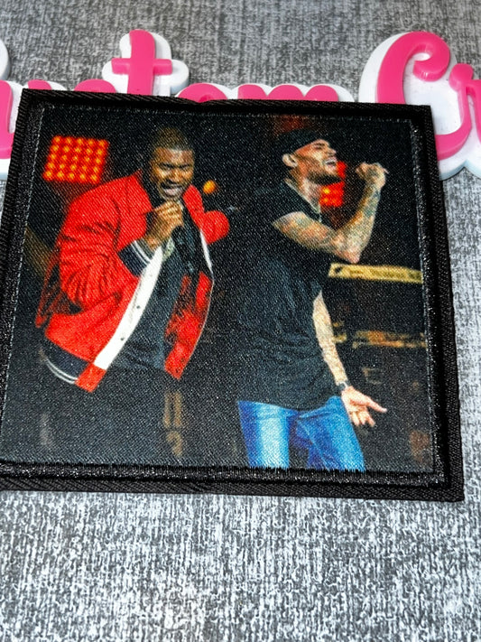 Live Performance Iron On Applique – Approx. 4x5 Inches