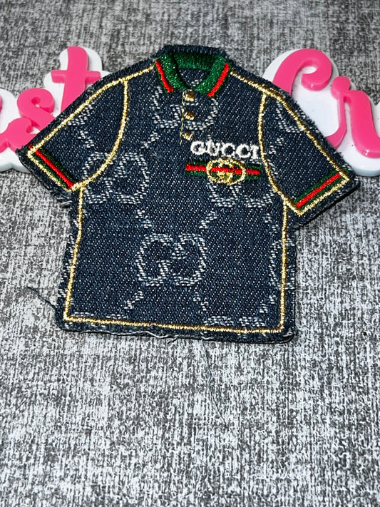 Polo Shirt Embroidered Patch – Fashion Denim Applique