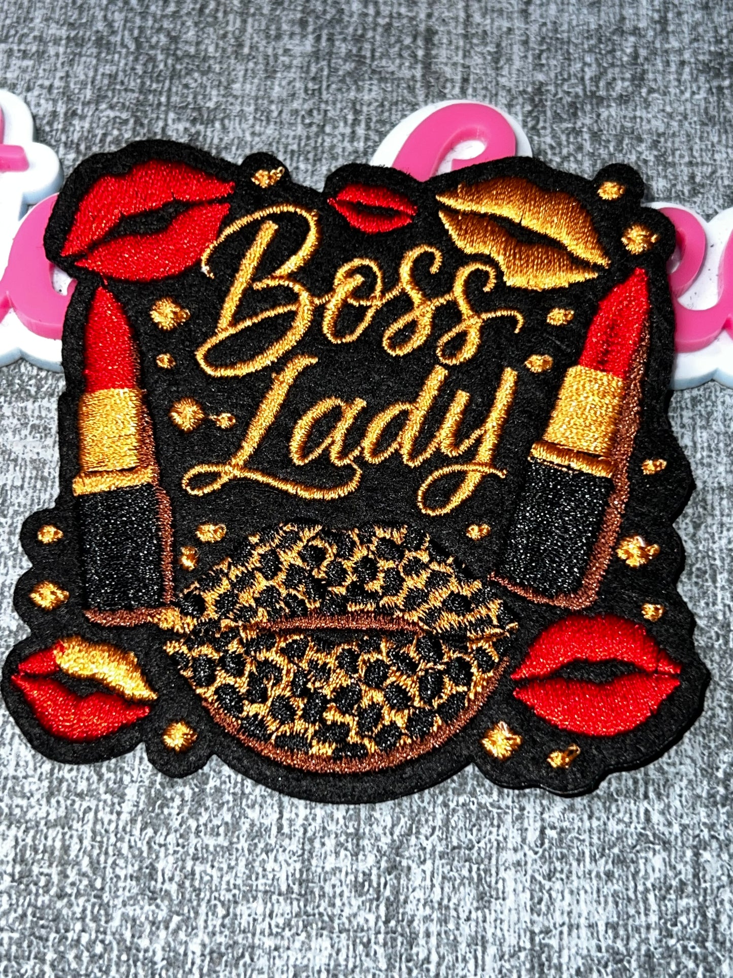 Boss Lady Embroidered Patch – Fashion Applique