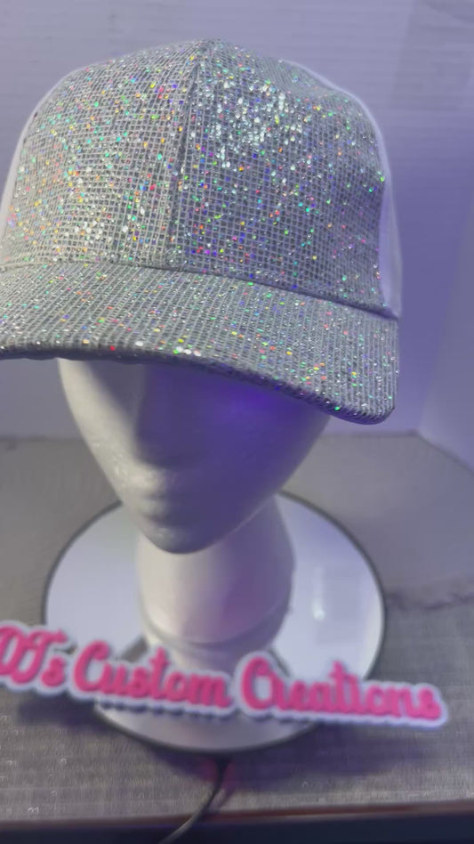 Silver Crystal Glitter (Fine Icy Out Texture)